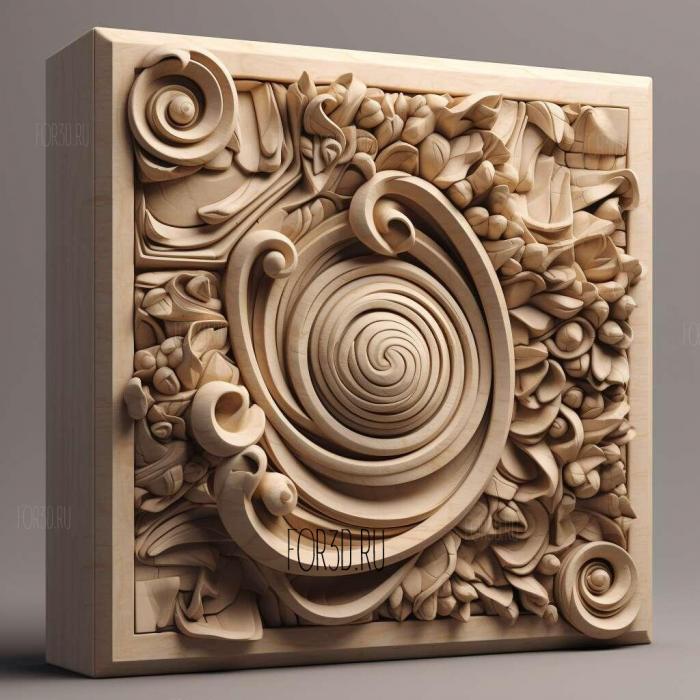 Thomas Hfner 4 stl model for CNC